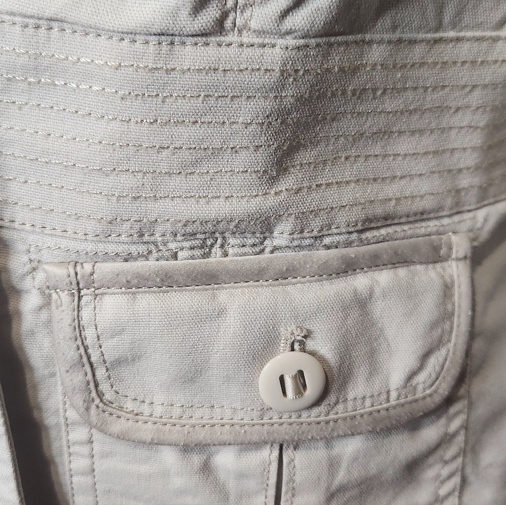 White House Black Market‎ Women's Off White Fitted Jacket - Picture 4 of 8